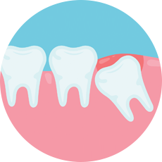 Broken denture Tooth