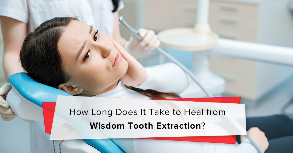 how long does it take to heal from wisdom tooth extraction